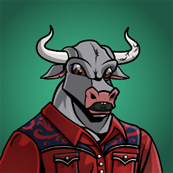 NFT Bullish Bulls  with Serial  902 from HBAR NFT Collection  Bullish Bulls